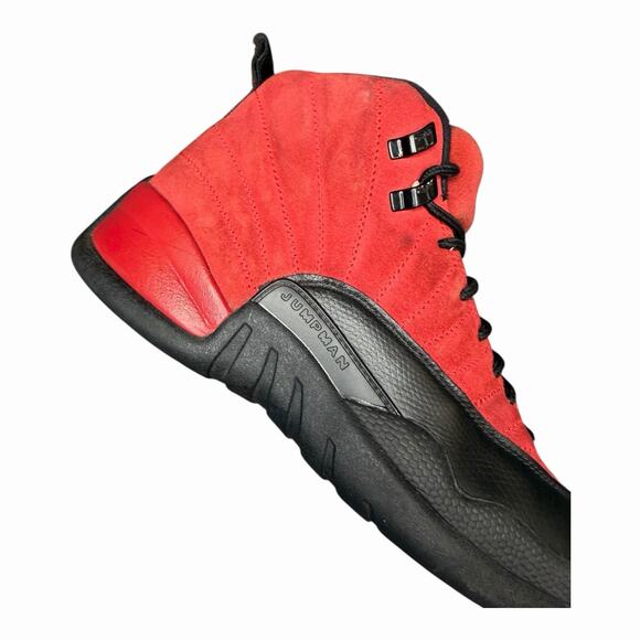 Nike Air Jordan 12 Retro Reverse Flu Game Red/Black CT8013-602 Men’s Size 9 - Picture 3 of 10